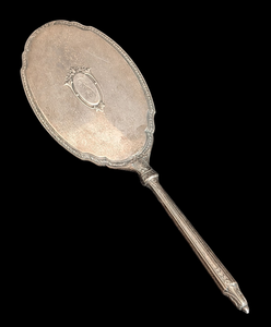 lot 102 image: Vintage Sterling Silver Hand Mirror