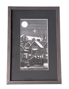 lot 125 image: Small Framed Giclee Print by Sylvia Ruud