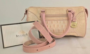 lot 90 image: New Brahmin Baguette Handbag