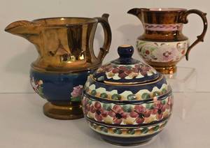 lot 152 image: Vintage Lustre Ware Items & More