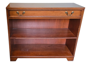 lot 201 image: Vintage Sugh Lowry Book Case with Drawer