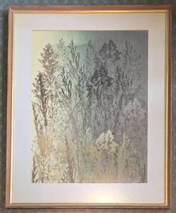 lot 202 image: Framed Forest Print