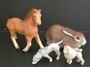 lot 277 image: Bing & Grndahl, Atlas Porcelain Figures & More