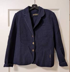 lot 171 image: Geiger Navy Wool Jacket