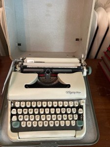 lot 363 image: Vintage Olympia Typewriter