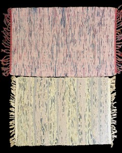 lot 460 image: Two Vintage Throw Rugs
