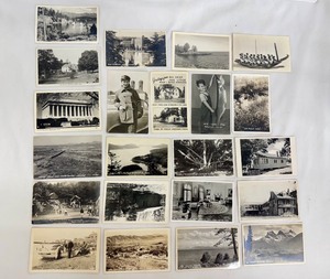 lot 105J image: Collection of Vintage Real Photo Postcards