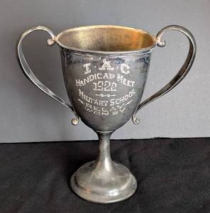 lot 178A image: Antique Dieges & Clust Trophy  Antique Military Relay Race Trophy