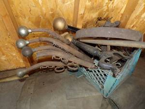 lot 117 image: Antique Horse Harness Pieces and MORE