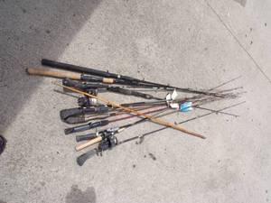 lot 127 image: Fishing Pole Lot