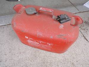 lot 140 image: Boat Metal Gas Can