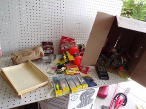 lot 144 image: Fishing Tackle Lot - Lures and More