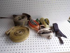 lot 217 image: Ratchet Straps  and Tow Strap