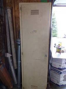 lot 221 image: Metal Cabinet ONLY