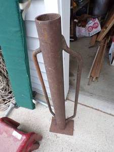 lot 230 image: Heavy Post Pounder
