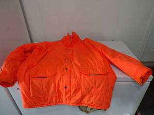 lot 269 image: Orange Hunting Jacket XXL