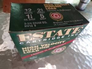 lot 292 image: Full box of 12Ga Shotgun Shells Total 25 Shells Ammo