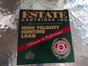 lot 293 image: Full box of 12Ga Shotgun Shells Total 25 Shells Ammo