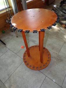 lot 301 image: Rod Holding Table
