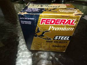 lot 336 image: Full box of 12Ga Shotgun Shells Total 25 Shells Ammo