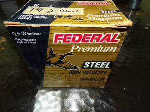 lot 337 image: Full box of 12Ga Shotgun Shells Total 25 Shells Ammo