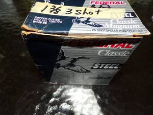 lot 340 image: Full box of 12Ga Shotgun Shells Total 25 Shells Ammo