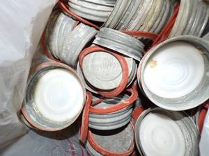 lot 389 image: Vintage Canning Lids