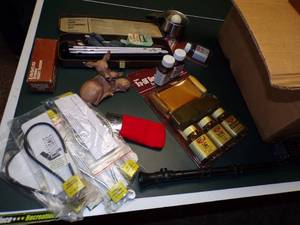 lot 399 image: Gun Cleaning Kit, Gun Locks and More