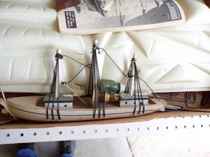 lot 414 image: Cutty Sark 1120 Scale Model Boat
