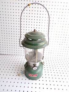 lot 418 image: Green Coleman Gas Lantern