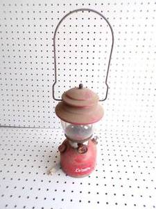 lot 419 image: Red Coleman Gas Lantern