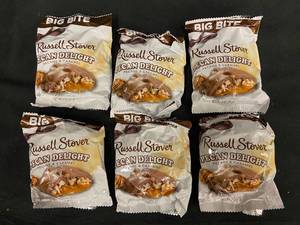 lot 30 image: PP1 - 6 Pack of Russell Stover Big Bite Pecan Delight