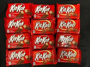 lot 38 image: XX1 - Collection of 12 Kit Kat Chocolate Bars - Best By October 2024