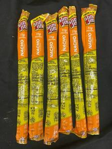 lot 112 image: LL2 - Slim Jim Twin Pack Nacho Flavored Snack Sticks - Set of 6