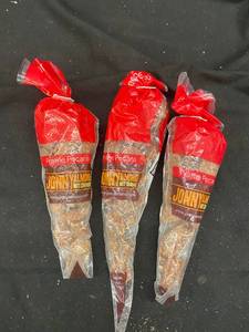 lot 144 image: VV2 - Set of 3 Praline Pecans in Decorative Red Packaging