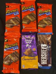 lot 159 image: WW2 - Assorted Chocolate Bars - Reeses, Cadbury, and Hersheys Collection