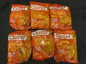 lot 171 image: EE3 - Set of 6 Bags of Quest Nacho Cheese Tortilla Style Protein Chips