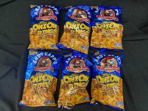 lot 309 image: DD3 - Andy Capps Oven Baked Crunchy Onion Rings - 6 Bags