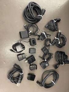 lot 9 image: Lot of 15 Assorted Power Adapters and Cables