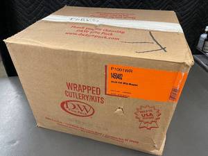 lot 26 image: Case of 1,000 Wrapped Senate Forks