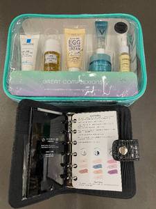lot 34 image: Skincare Set with Makeup Agenda and Palette