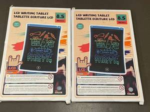 Set of 2 LCD Writing Tablets 8.5 Inches