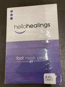 lot 47 image: Hellohealings Foot Mask Peel - 3 Units
