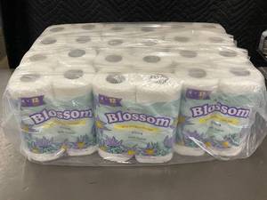Pack of 12 Blossom Ultra Strong & Soft Bath Tissue Rolls
