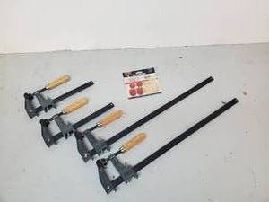 lot 51 image: Lightly Used Two Sets of Bar Clamps