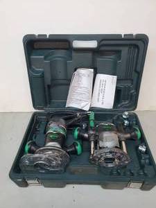 lot 66 image: Hitachi M12BC Variable Speed Fixed Base Router With Case