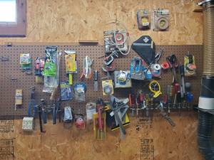 lot 87 image: All Tools and Accessories on Wall in Picture