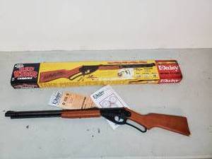 lot 110 image: Awesome Red Rider 1938B Collectable BB Gun with Original Box