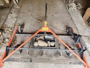 lot 160 image: Pull Behind Grater with Remote control Lift