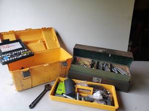 lot 189 image: 2 Tool Boxes FULL of Tools
